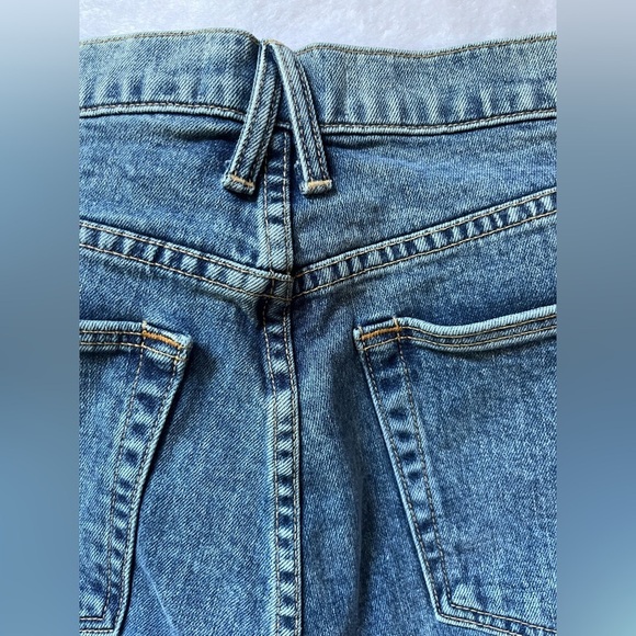 SLVRLAKE London Crop Straight Leg Jeans King Canyon Wash Size 30 - Picture 15 of 17